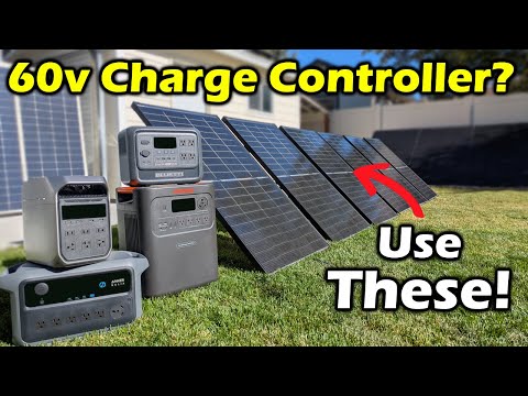 I Found The PERFECT Solar Panels For 60v Power Stations!