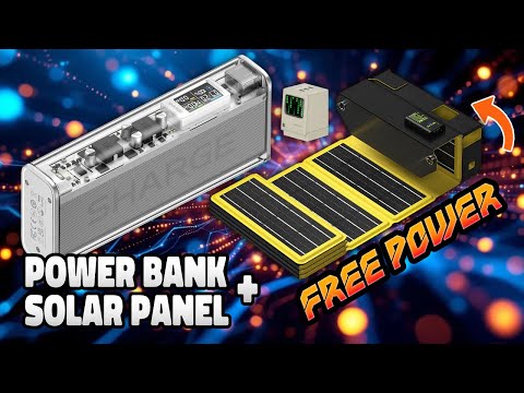 FREE Power! Shargeek 140 Power Bank + Solar Panel Unboxing & Review