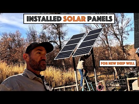 #832 – Abandoned Shallow Well. Installed Solar Panels For New Deep Well.