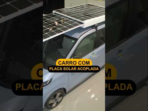 CARRO roda até 3000 km com PLACA SOLAR!
