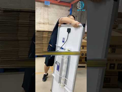 “200W Integrated Solar Power System | All-in-One Solar Panel with Battery, Controller & Stand”