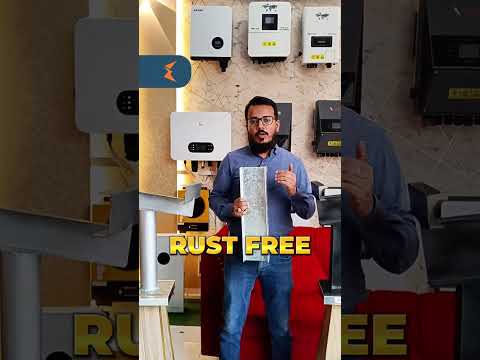 Hot Dip Galvanized Solar Structure | Rust-Free & Long Life Solution | Enon Energy