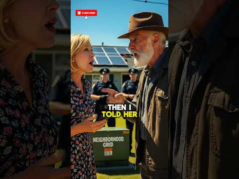 HOA Karen Called the Cops on My Solar Panels — Then Found Out I Own the Grid #hoa #karen #hoastories