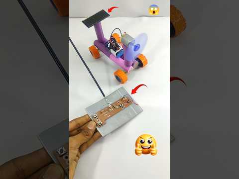 How to make solar energy rc car || diy rc car #viral #shorts
