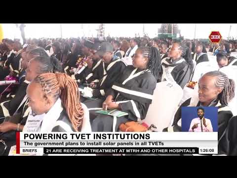 Government plans to install solar panels in all TVETs to promote the use of renewable energy