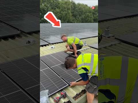 Modern buildings are using solar panels. #facts #youtubeshorts #shorts