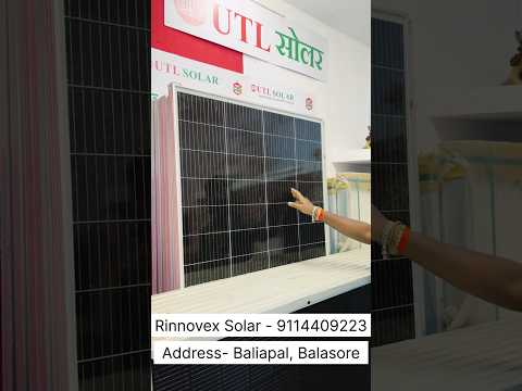 Types Of Solar Panels | @thejpsahu | Ongrid Solar , OffGrid Solar | Rinnovex Solar | #solar #vlogs