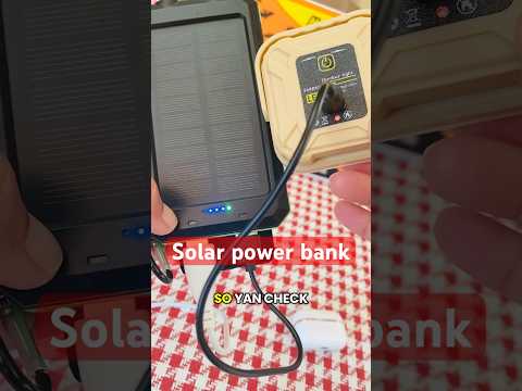 Solar Power Bank #affiliatemarketing #shorts #foryou #fypシ