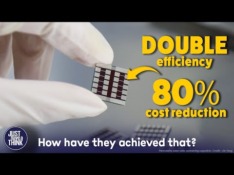 Graphene Perovskite just revolutionised the Solar PV industry!