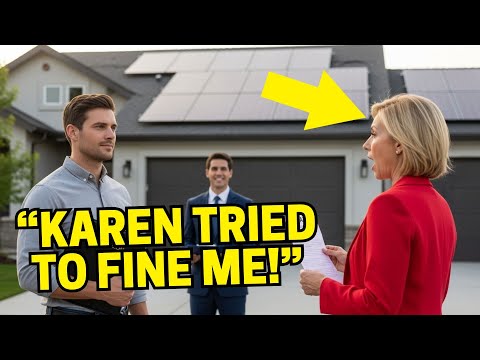 Karen Tried to Fine Me for My Solar Panels Then Froze When the Commissioner Called Them “Exemplary”