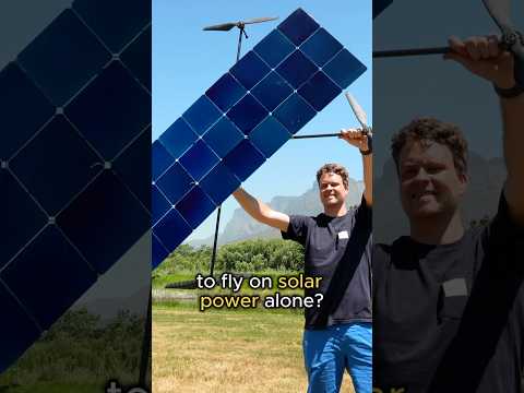 100% Solar Powered Drone ☀️