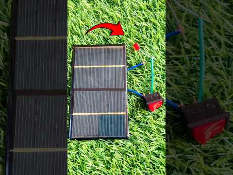 Making Indication Light 🚨 #tech #crafts #diy #solar