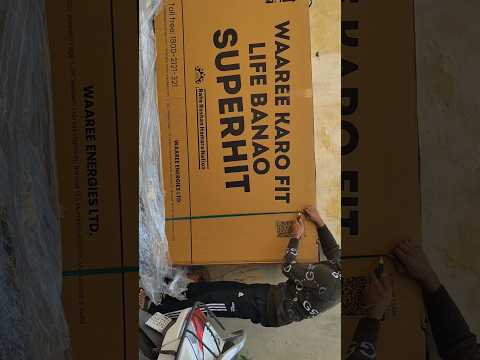 WAAREE Solar Panel 545 Watt II Pack of 2 II 545W x 2 II Half-Cut II 144 Cells Mono PERC Solar Panels