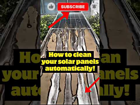 Automatic Solar Panel Cleaning System ๐งโ๏ธ
