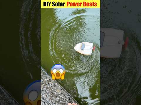 How To Make Solar Power Water Boats 🥶🤩Awesome Invention ideas #shorts#rccar