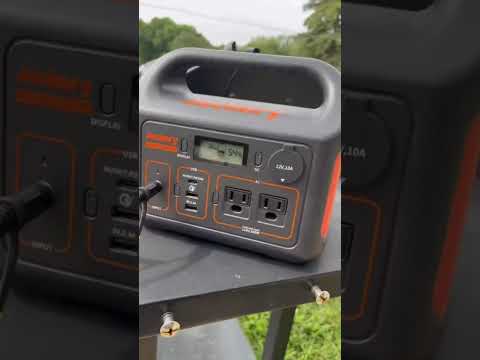 Jackery portable power station with Solar panel
