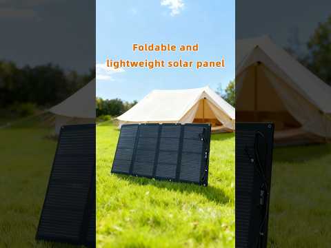 Foldable, lightweight solar panels#solarpanel #photovoltaic