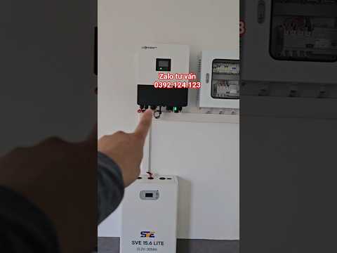 Khách Hà Tĩnh chi hơn 100tr đầu tư hệ thống Điện Mặt Trời 6kw Cao Cấp