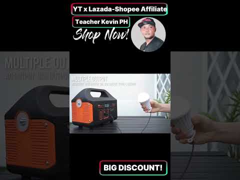 NSS 300W Portable Solar Power Station | #shopeeaffiliate #lazadaaffiliate