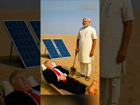 The Great Desert Relax vs Work Battle!  Even the Solar Panels are Confused #shortsfeed #funny #viral