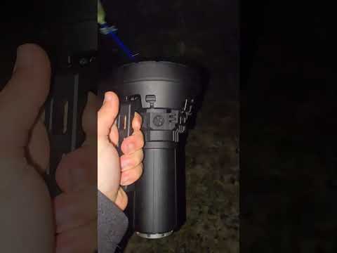 WORLDS BRIGHTEST FLASHLIGHT vs SOLAR PANELS