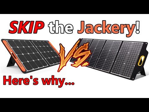 No Hype: A BETTER ALTERNATIVE to the Jackery 100W Solar Panel *Unsponsored Review*