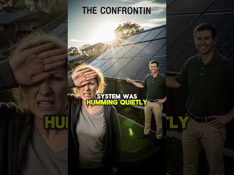 HOA Karen Cut My Power Line, So I Installed Solar Panels That Blinded Her #hoakaren #shorts #reddit