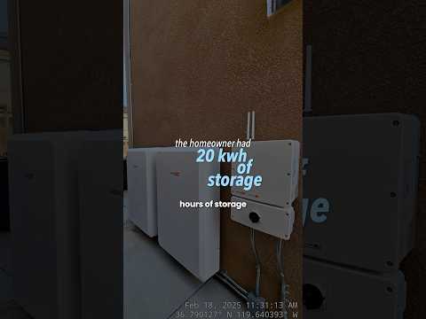 26 all black solar panels with 2 solar edge batteries and critter guard