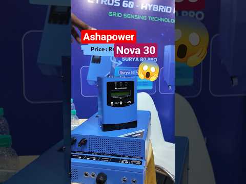 Ashapoer Nova 30 MPPT Charge Controller | Best budget mppt charge controller