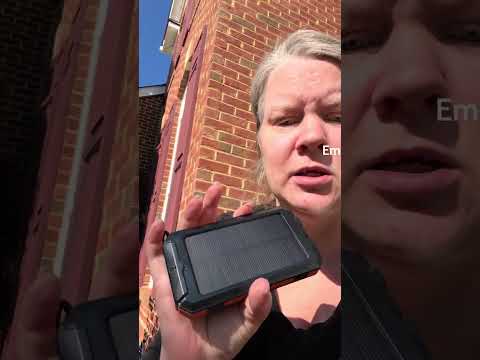 Stay Prepared with a Solar Power Bank – Flashlight, Compass & Charger for Emergencies!