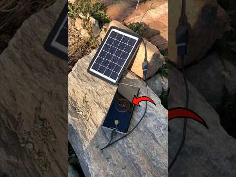 Solar charger | Fast charging 15 watt solar charging panel china new launched 2025 #portablecharger
