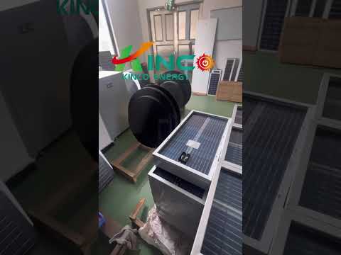 The 40W solar panel is being tested and prepared for shipment.www.kinco-energy.com