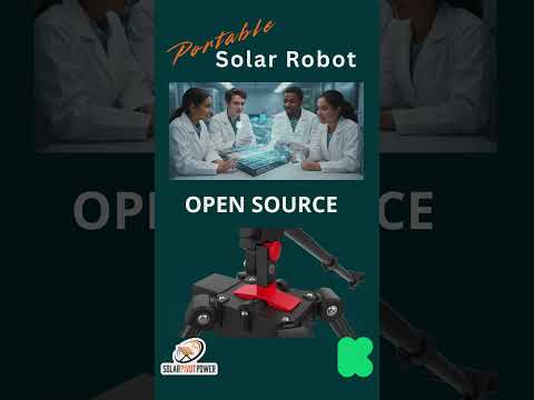 Upcoming Kickstarter – Portable Solar Robot R2 with Stretch Goals #solar #stem #robot
