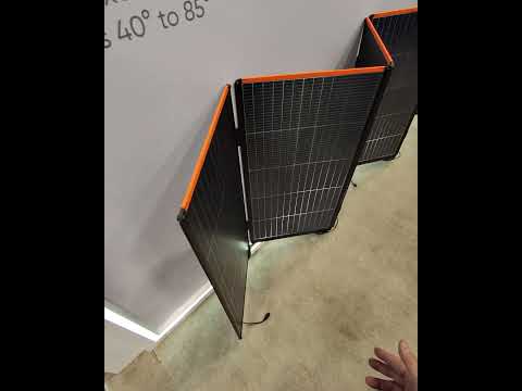 The Best Extreme Solar Panel at #CES #jackery 500 watt