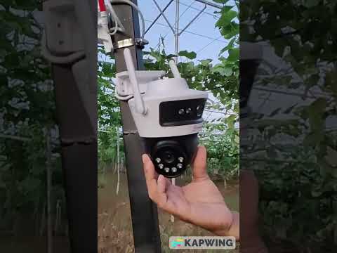 No Power? No Problem! Solar CCTV Camera for Farms & Remote Areas | 2-Way Talk + Motion Alert