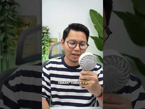 GOOJODOQ GFS014 Solar Power Mini Fan 4000 mAh Foldable Handheld Turbo Jet Rechargeable Strong Wind