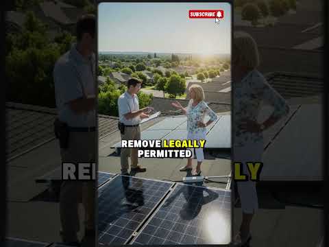 HOA Tried To Ban My Solar Panels — But The Energy Company Took My Side! #hoa #hoakaren  #facts