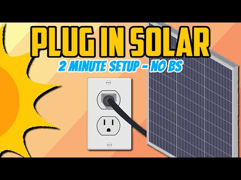 Plug In Solar – 2 Minutes π (NO BS!)