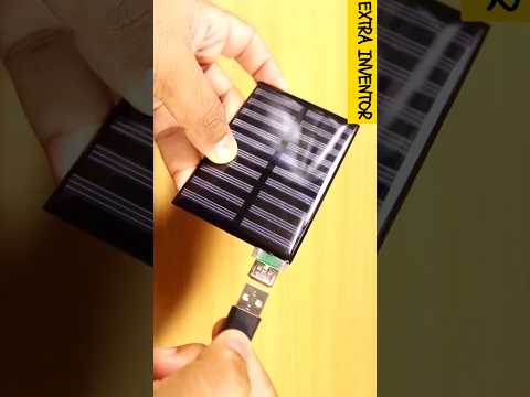 DIY Solar Mobile Charger 🔋 #shorts #trending