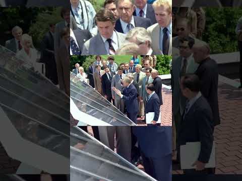 Jimmy Carter Installed Solar Panels on White House – Reagan Removed Them All 😳