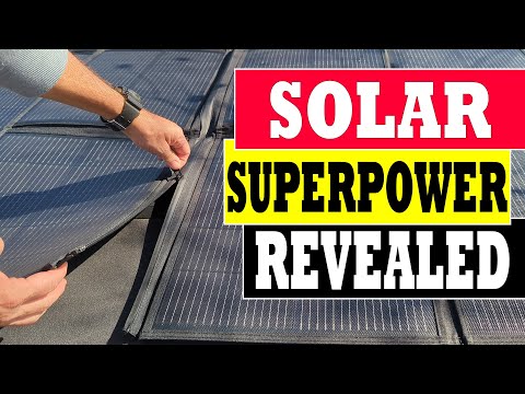 This Solar Panel Splits in Half! The Modular Power Kit You Didn’t Know Existed