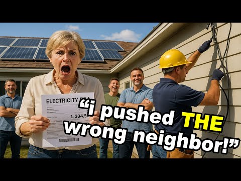 HOA Karen Reported My Solar Panels as Illegal—Her Power Bill Tripled After I Cut the Line