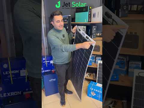 Esnek Güneş Paneli 205W – Kısa Tanıtım! 🔆