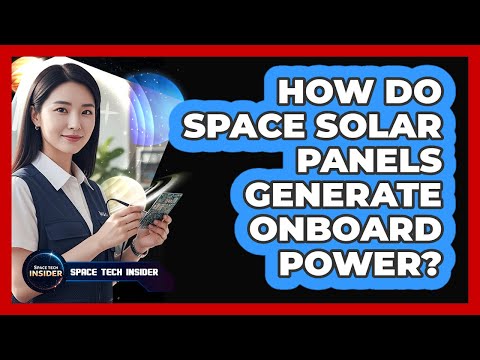 How Do Space Solar Panels Generate Onboard Power?