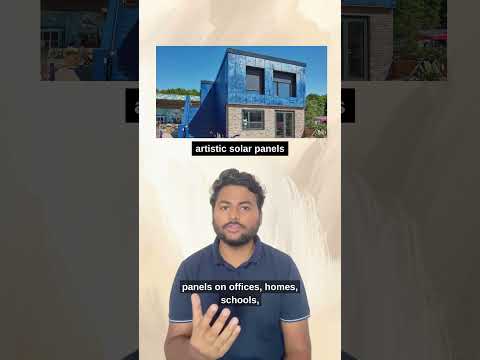 Solar Panels That Look Like ART? The Future Is Here #SolarPanels #Technology #Engineering #EEE #Tech