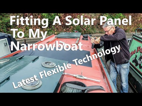Fitting A Solar Panel To My Narrowboat