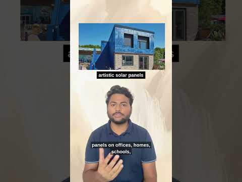 Solar Panels That Look Like ART? The Future Is Here #Solar #Engineer