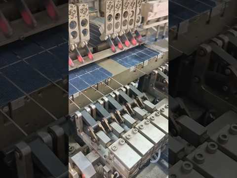 Solar panel manufacturing process