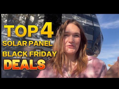 5 of the Best Black Friday Deals on Solar Panels!