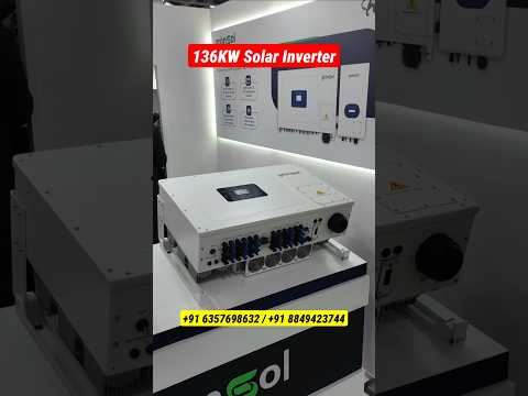 136watts solar ongrid inverter gronsol #shorts #ongridinverter #solarinverter